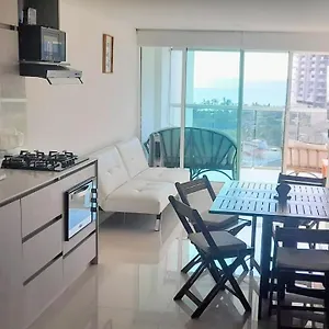  Apartamento Con Vista Al Mar En Pozos Colorados Colombia
